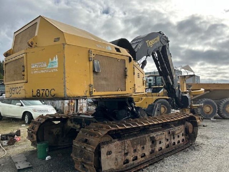2014 Tigercat L870C Track Feller Buncher